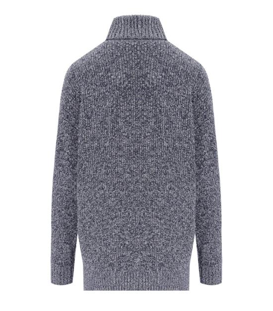  엘리자베타프랜치 터틀넥 MK84S46E2 CN3 38 Blue - ELISABETTA FRANCHI