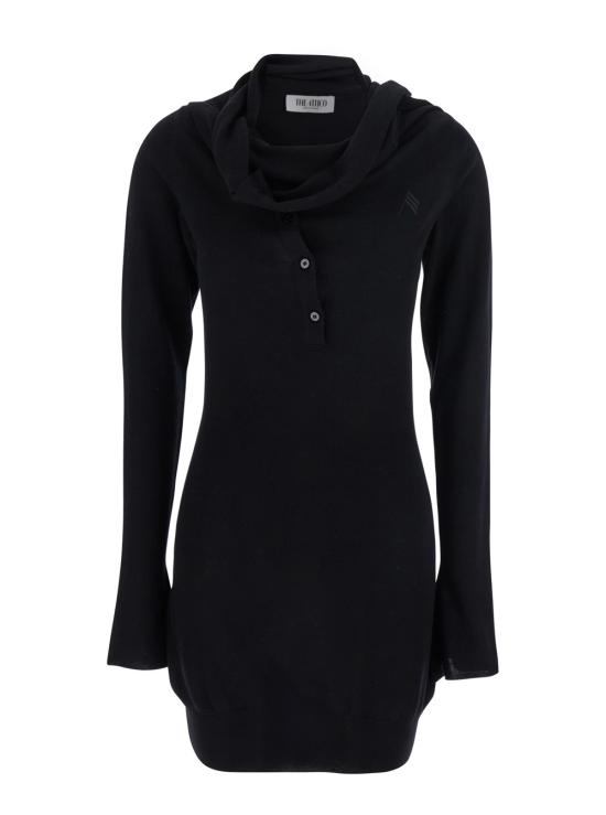 25FW 디 아티코 숏 원피스 251WCA00442KWS008AA100 Black