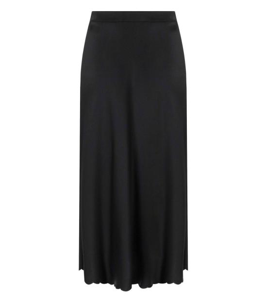 25SS 엘리자베타프랜치 롱 스커트 GO12052E2 110 38 Black - ELISABETTA FRANCHI