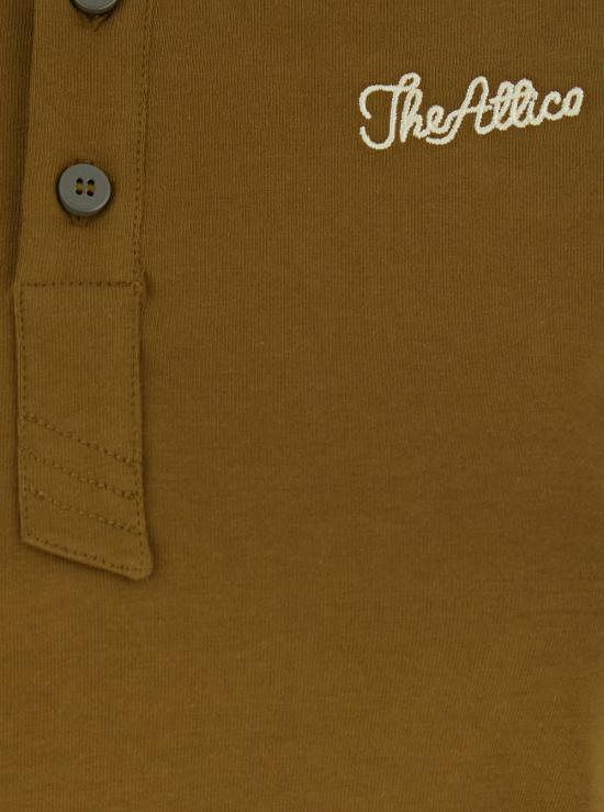 25FW 디 아티코 폴로 티셔츠 251WCT00358JJJ025AA081 Green - THE ATTICO