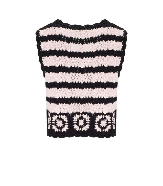 25SS 가니 베스트 K2440 065 XS Black - GANNI