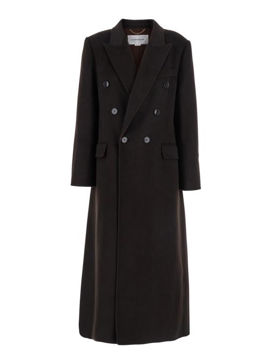 25FW 빅토리아 베컴 코트 1325WCT006440A9470 Brown