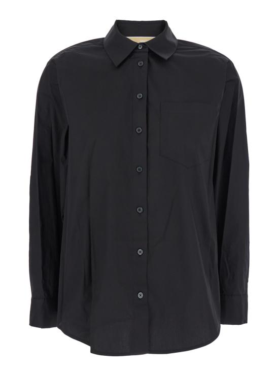 25FW 마이클 코어스 셔츠 MT540TYF4C001 Black