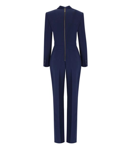 25SS 엘리자베타프랜치 점프수트 TU00951E2 DC8 40 Blue - ELISABETTA FRANCHI