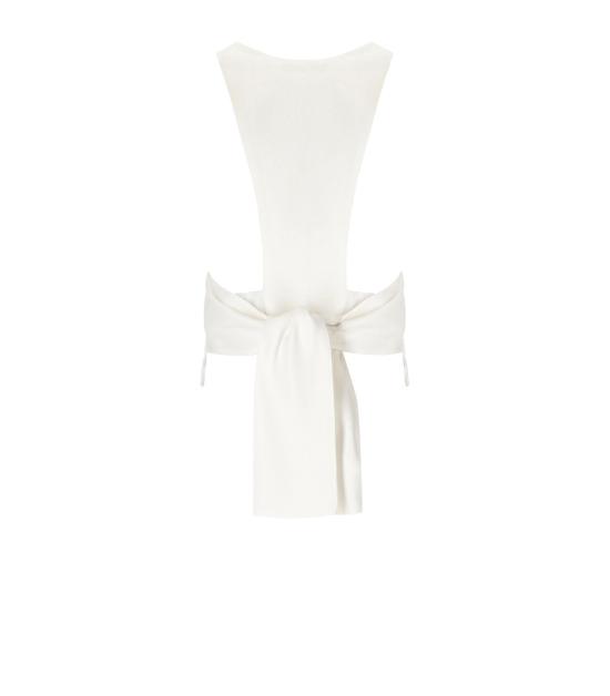 25SS 엘리자베타프랜치 베스트 GL00552E2 360 40 Ivory - ELISABETTA FRANCHI