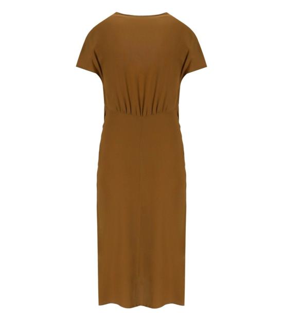 25SS 페데리카 토시 미디 원피스 41202 412 11 38 Brown - FEDERICA TOSI