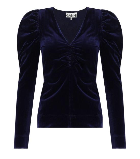  가니 긴팔 티셔츠 T3698 707 34 Blue
