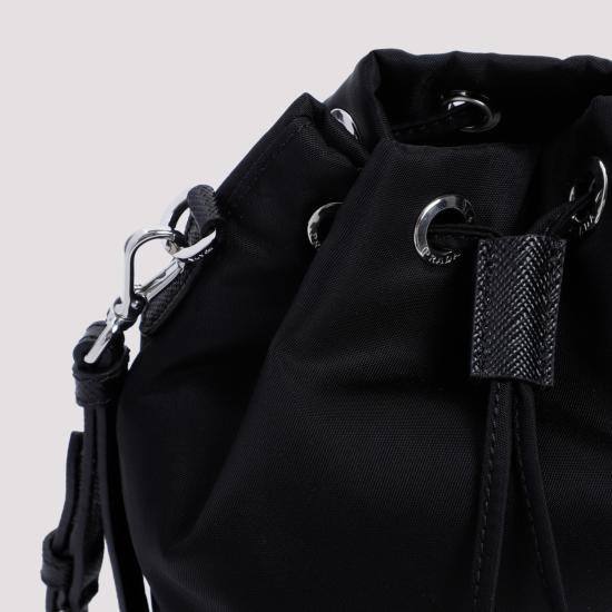 25FW 프라다 삼각로고 리나일론 버킷백 1NS369 R067 F0002 NERO - PRADA