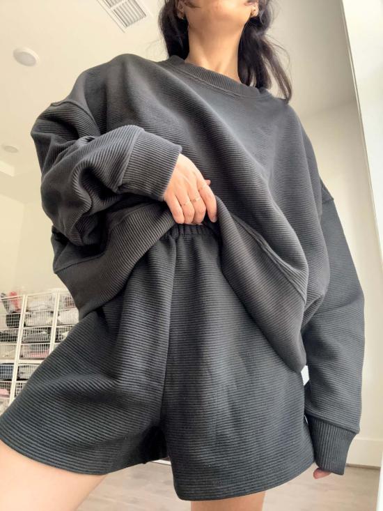  NA NIN 숏팬츠 나닌 클로이 리플드 코튼 쇼츠