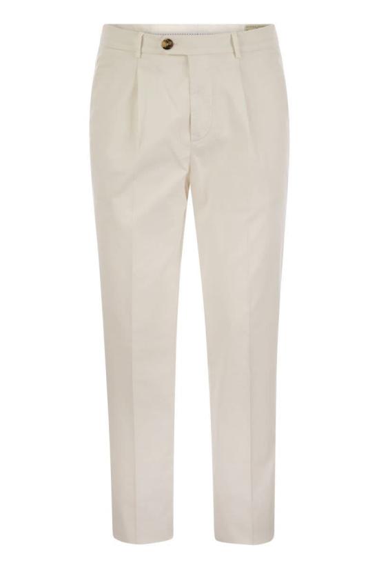 25SS 브루넬로 쿠치넬리 스트레이트 팬츠 M289LE1450 C6007 DOM