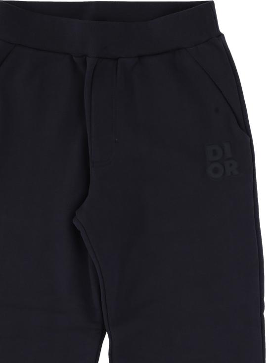 25SS [키즈] 디올 트레이닝/조거 팬츠 5SBM23PANH 538 Blue - DIOR