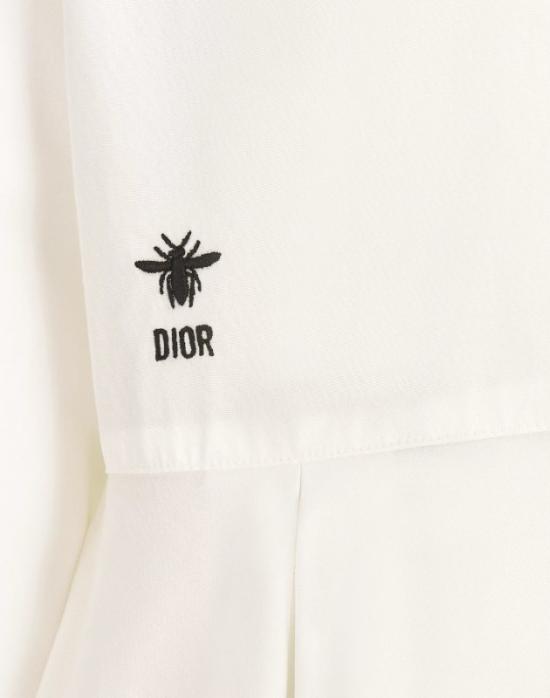 25SS [키즈] 디올 셔츠 5SBM11SRTA 013 Beige - DIOR