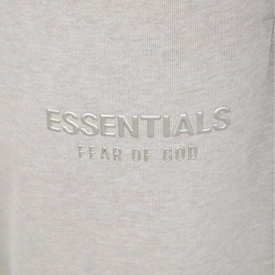  피어오브갓 트레이닝/조거 팬츠 피어 오브 갓 릴렉스 플리스 스웨트 팬츠 헤더 스톤 - FEAR OF GOD