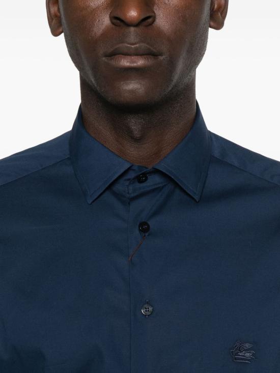 25FW 에트로 긴팔 셔츠 MRIB0002AV607 B0339 Blue - ETRO