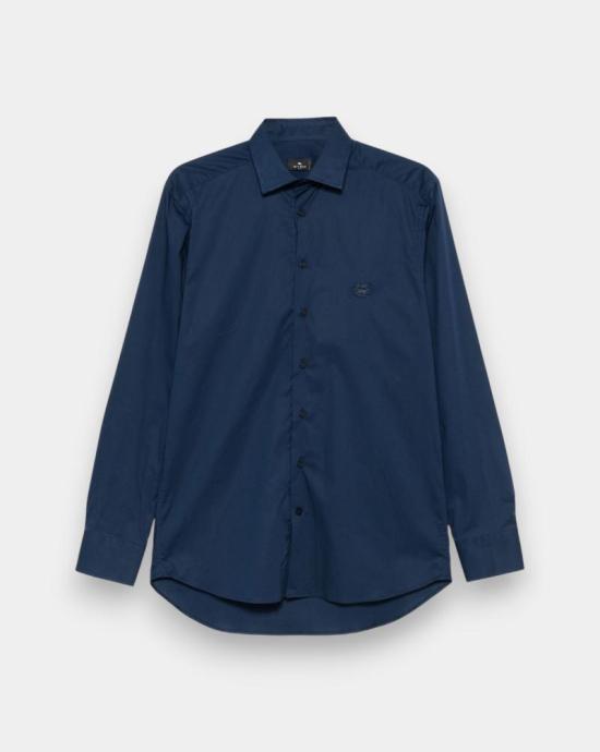 25FW 에트로 긴팔 셔츠 MRIB0002AV607 B0339 Blue