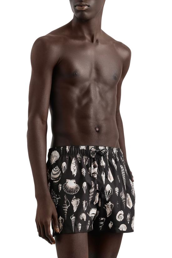 25FW 돌체앤가바나 팬티 M4F34TFIM62 HN5PI Conchiglie fdo nero - DOLCE & GABBANA