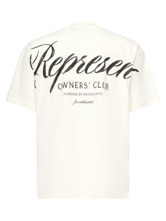 25FW 리프레젠트 반팔 티셔츠 OCM41201 072 White - REPRESENT