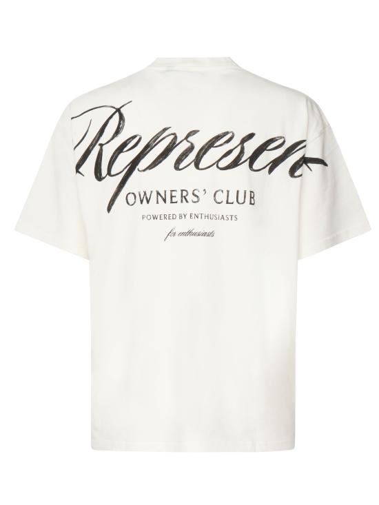 25FW 리프레젠트 반팔 티셔츠 OCM41201 072 White - REPRESENT