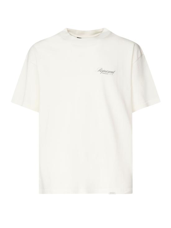 25FW 리프레젠트 반팔 티셔츠 OCM41201 072 White