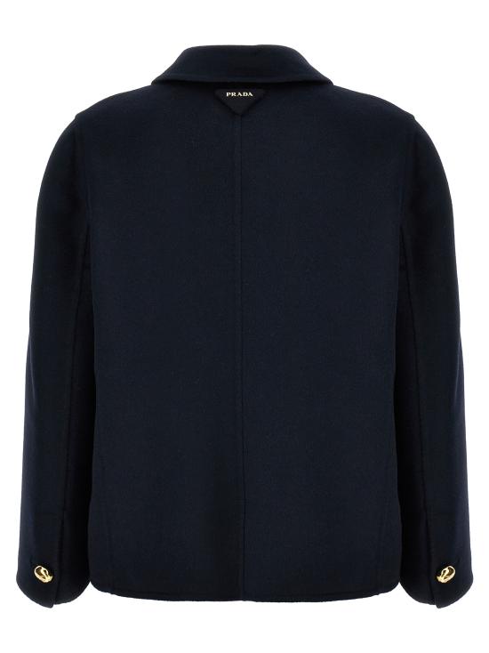 25SS 프라다 코트 P536PSOOO13FYF0008 Blue - PRADA