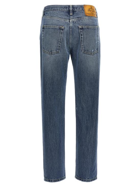 25FW 프라다 데님 팬츠 GFP521SOOO16PKF0V3N Blue - PRADA