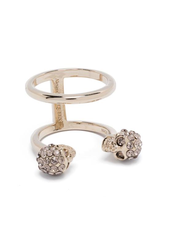 25FW 알렉산더 맥퀸 반지 553656J160K 7286 Golden