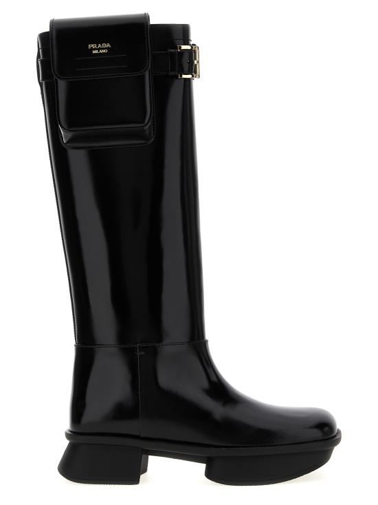 25SS 프라다 부츠 1W983NFD040055F0002 Black