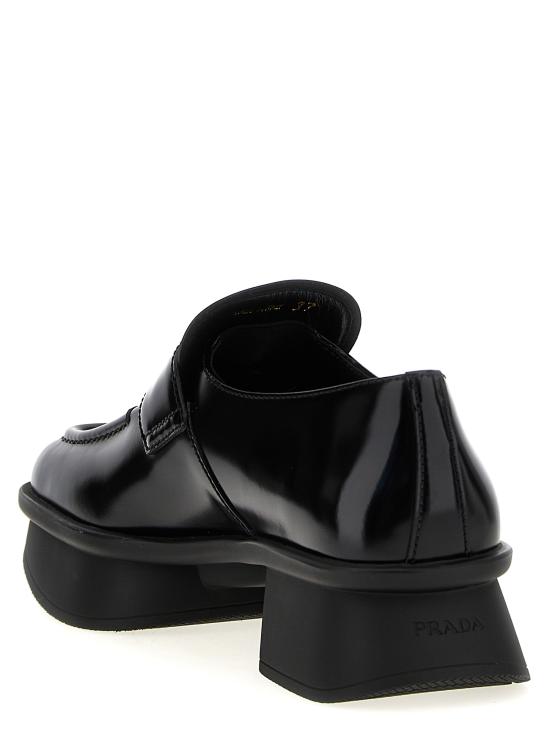 25FW 프라다 로퍼 1D985NFD040055F0002 Black - PRADA