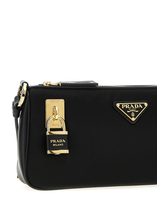 25SS 프라다 AIMEE 에메 리나일론 크로스백 1BC234VNDO2C8QF0002 Black - PRADA