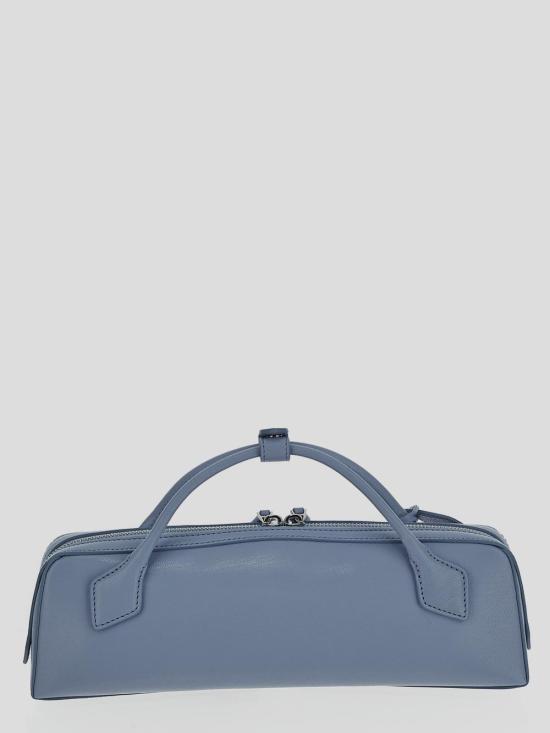 25SS 알라이아 토트백 AA1S06026 CA212517 BLEU DELAVE - ALAIA