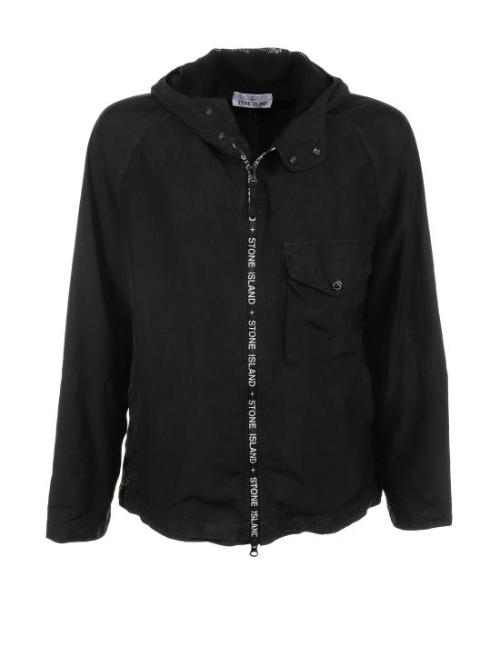  스톤 아일랜드 자켓 7615428E1 V0029 Black - STONE ISLAND