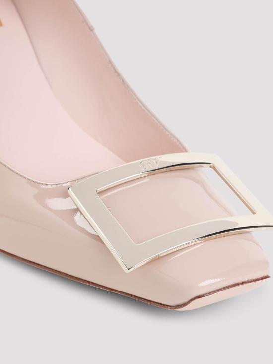 25FW 로저비비에 트럼펫 메탈 버클 펌프스 RVW40015280D1PC211 - ROGER VIVIER