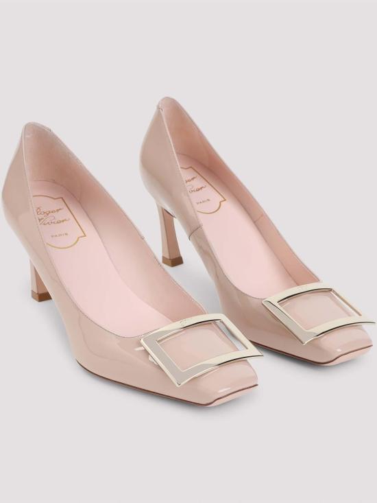 25FW 로저비비에 트럼펫 메탈 버클 펌프스 RVW40015280D1PC211 - ROGER VIVIER