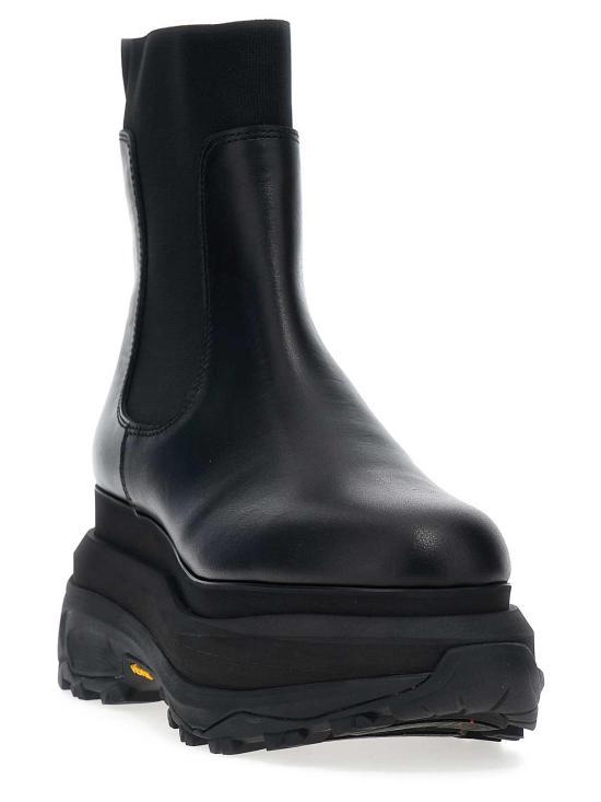  사카이 부츠 SCW258001 Black - SACAI