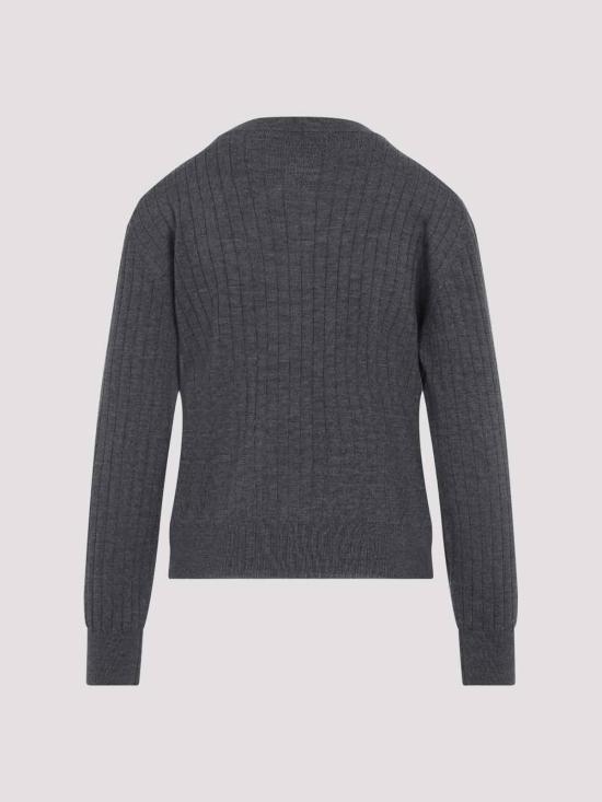 25FW 보테가베네타 가디건 835337V5L701370 Grey - BOTTEGA VENETA