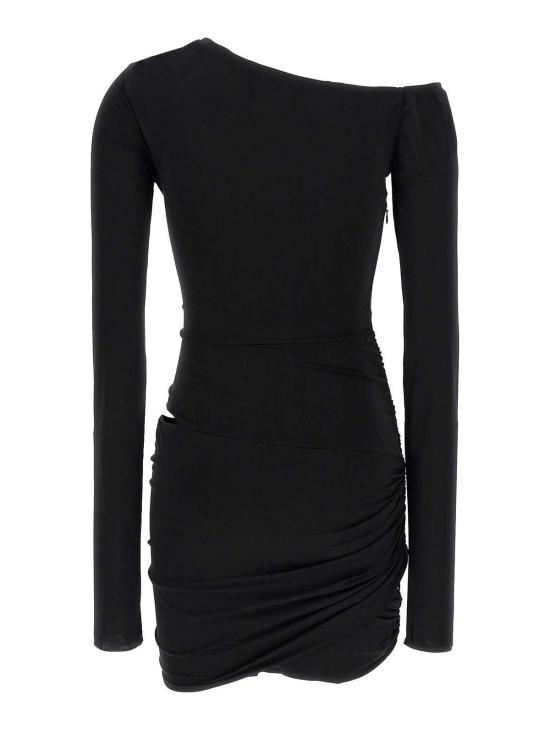 25FW 넨시 도자카 숏 원피스 NDAW24DR203BLACK Black - NENSI DOJAKA