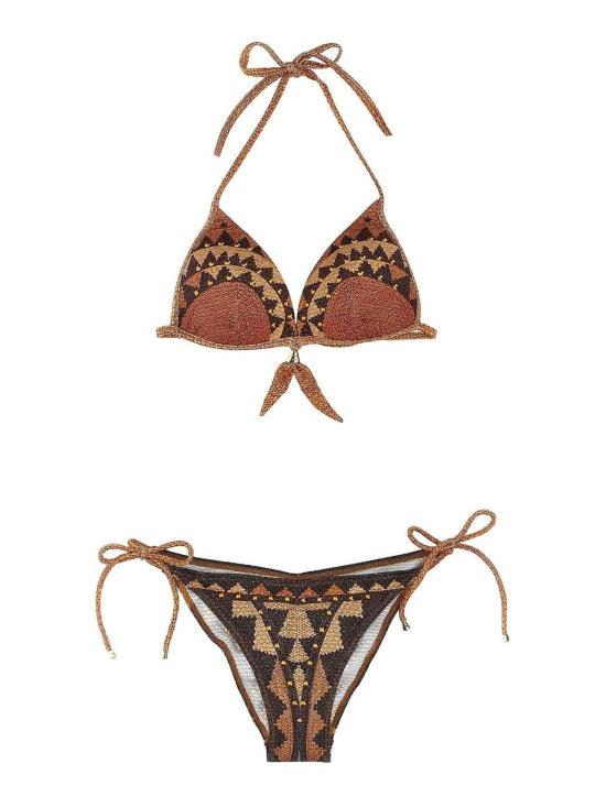  핀업스타 비키니 수영복 PF075CF009 Brown