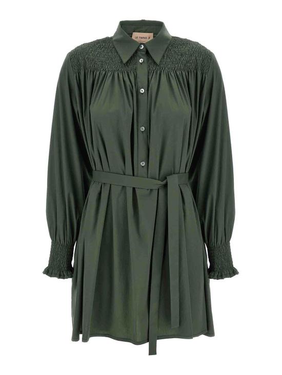  르 트윈스 숏 원피스 BIANCAVERDE Green