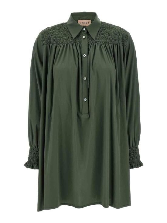  르 트윈스 숏 원피스 BIANCAVERDE Green - LE TWINS