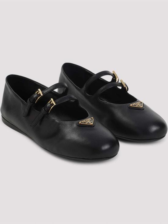  프라다 플랫 슈즈 1F794NF005038F0002 Black - PRADA