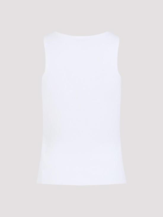 25FW 발렌시아가 민소매 티셔츠 835500T52319040 White - BALENCIAGA