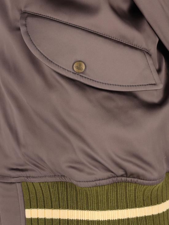 25FW 비비안웨스트우드 봄버 자켓 33040004 W017S D409 Beige - VIVIENNE WESTWOOD