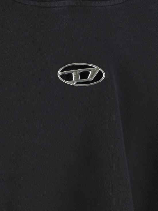 25FW 디젤 긴팔 티셔츠 A19416 0IPAC 900 Black - DIESEL