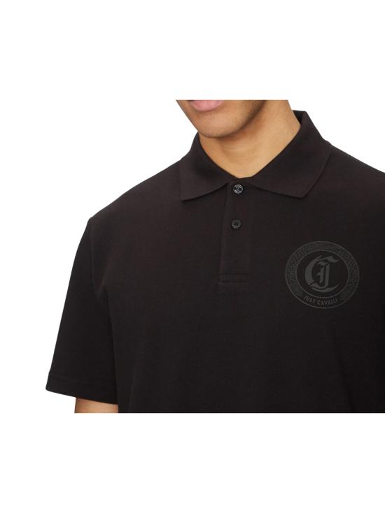 25SS 저스트까발리 폴로 티셔츠 78OAGT01 CJ506899 Black - JUST CAVALLI