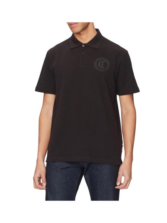 25SS 저스트까발리 폴로 티셔츠 78OAGT01 CJ506899 Black