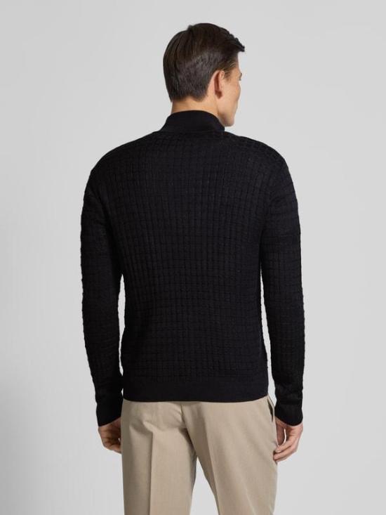 25FW 엠포리오 아르마니 집업 니트 EM003503 AF14113 UB109 Blue - EMPORIO ARMANI