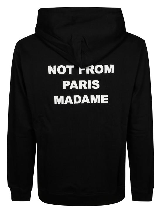 26SS 드롤드무슈 후드 티셔츠 PERMHO162CO127 BL NERO - DROLE DE MONSIEUR