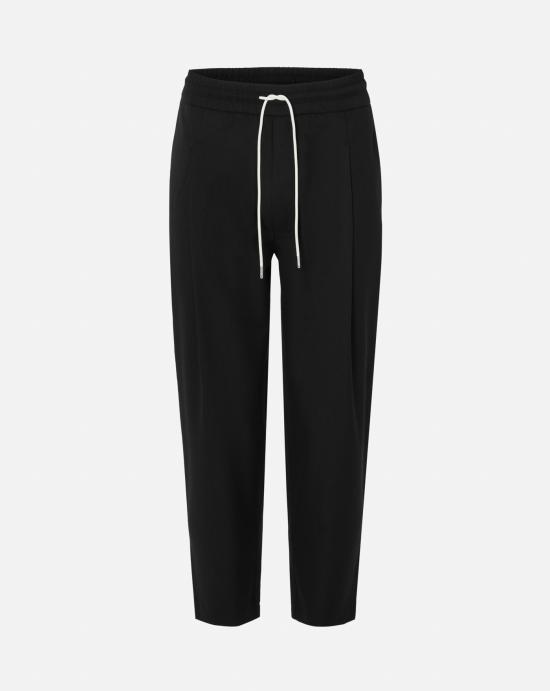 25FW 드롤드무슈 트레이닝/조거 팬츠 PERMBP167PL127 BL NERO