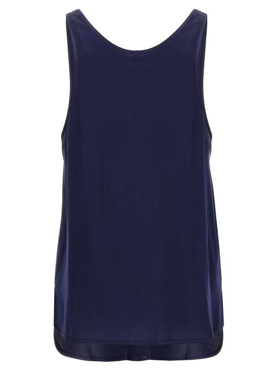 25SS 핑코 민소매 티셔츠 104670A2JRG1A Blue - PINKO