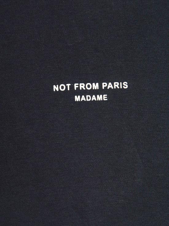 26FW 드롤드무슈 반팔 티셔츠 PERMTS202CO002 BL NERO - DROLE DE MONSIEUR
